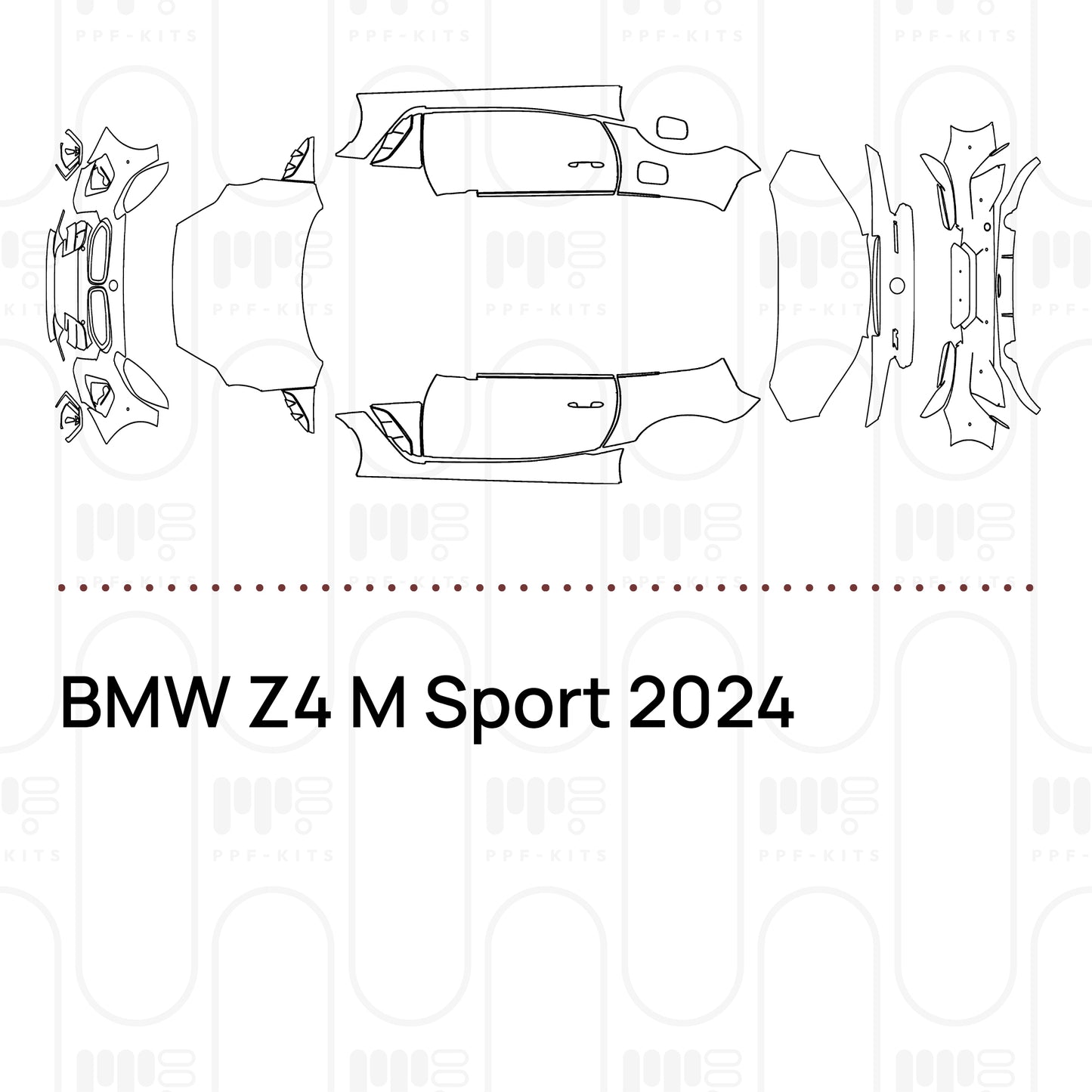 Voorgesneden PPF BMW Z4 M Sport 2024