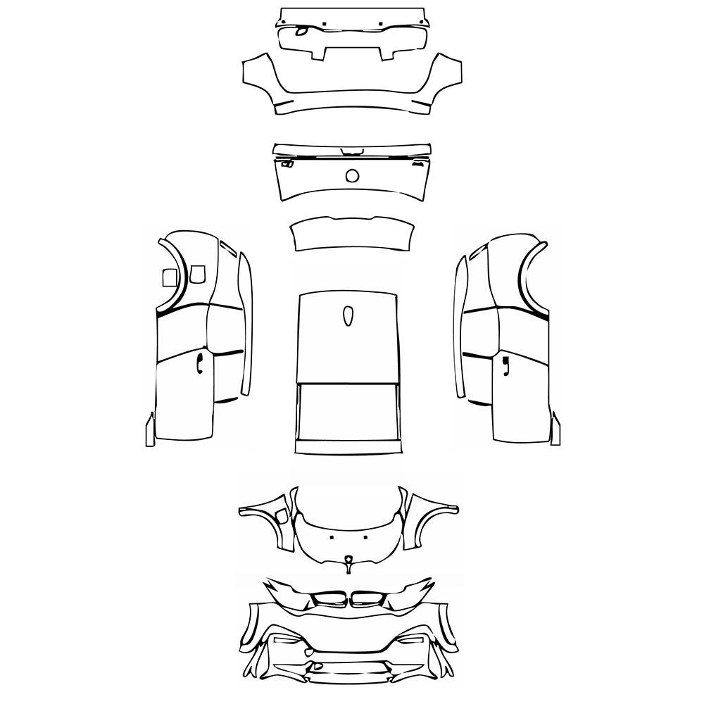 Pre-Cut PPF BMW i3S 2023 - PPF-Kits