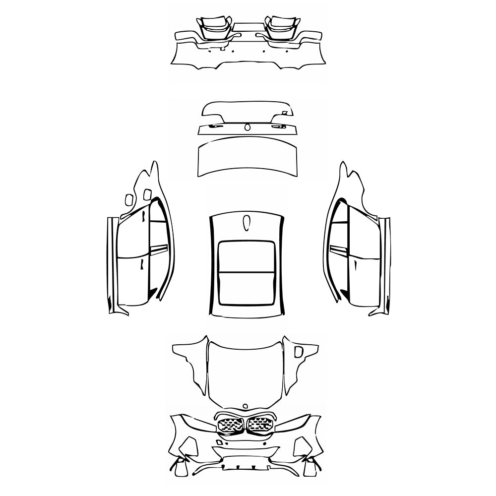 Pre-Cut PPF BMW i3 Extended Wheelbase 2022 - PPF-Kits