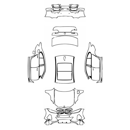 Pre-Cut PPF BMW i3 Extended Wheelbase 2023 - PPF-Kits