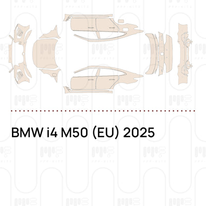 Voorgesneden PPF BMW i4 M50 (EU) 2025