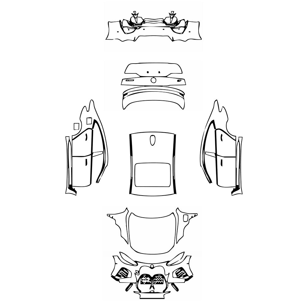 Pre-Cut PPF BMW i4 M Sport 2022 - PPF-Kits