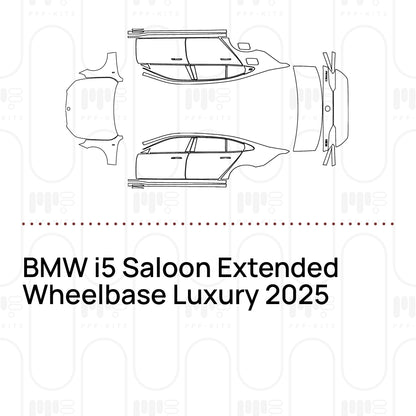 Voorgesneden PPF BMW i5 Saloon Extended Wheelbase Luxury 2025