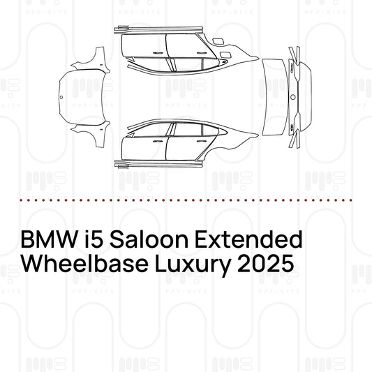 Voorgesneden PPF BMW i5 Saloon Extended Wheelbase Luxury 2025