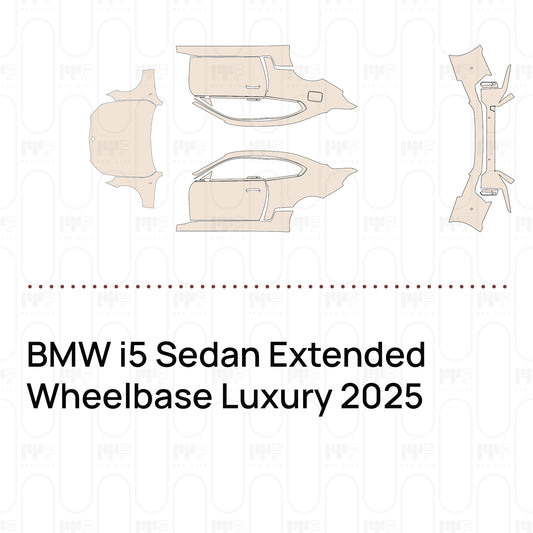 Voorgesneden PPF BMW i5 Sedan Extended Wheelbase Luxury 2025