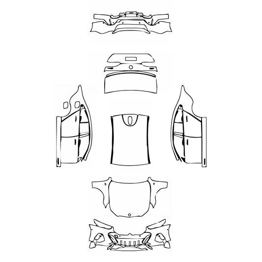 Pre-Cut PPF BMW i5 Standard Wheelbase M Sport 2025 - PPF-Kits