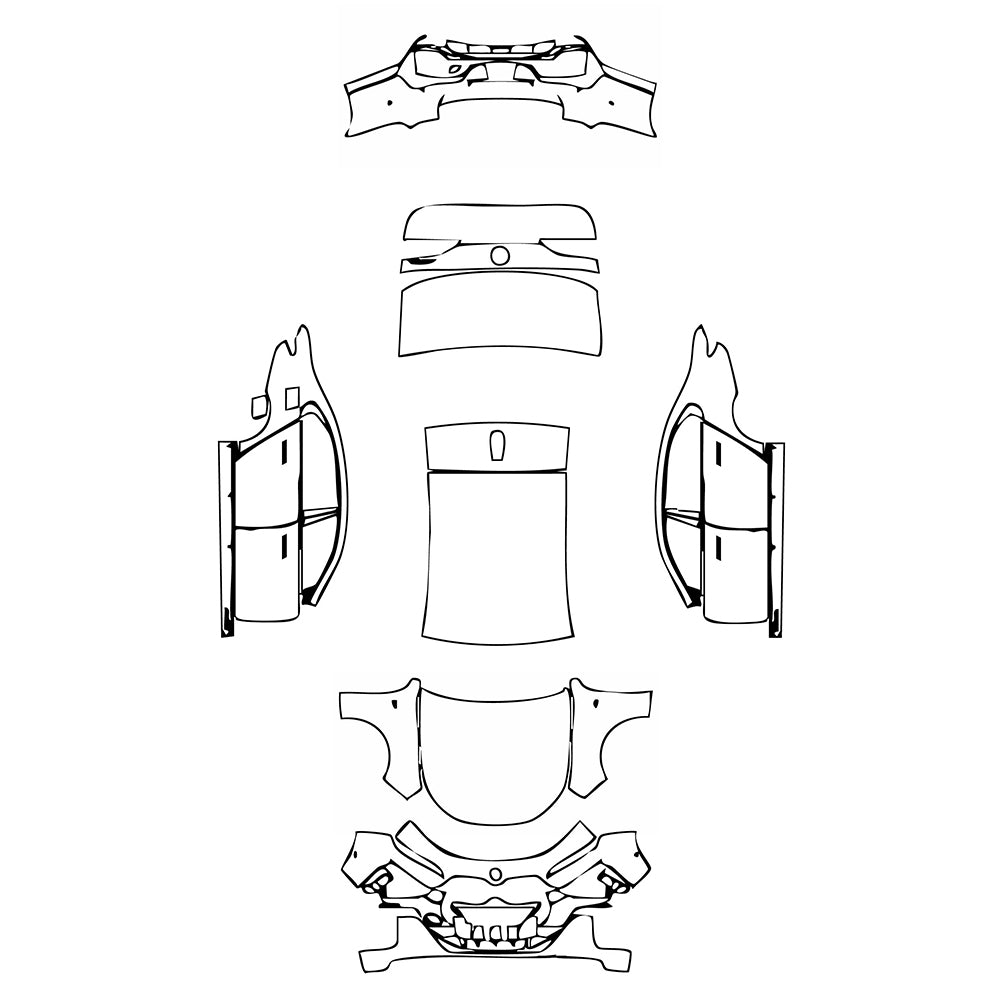 Pre-Cut PPF BMW i7 M Sport 2025 - PPF-Kits