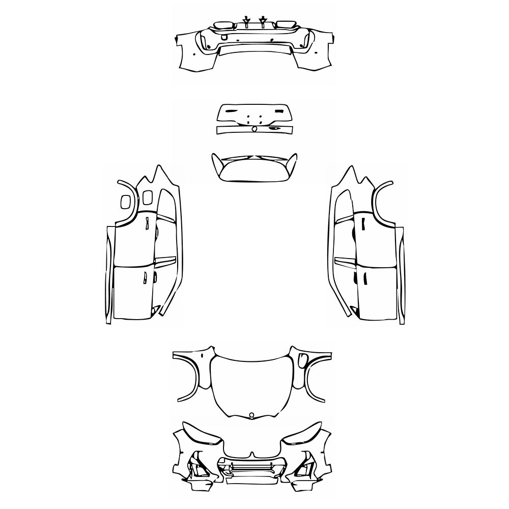 Pre-Cut PPF BMW iX1 Extended Wheelbase M Sport 2023 - PPF-Kits