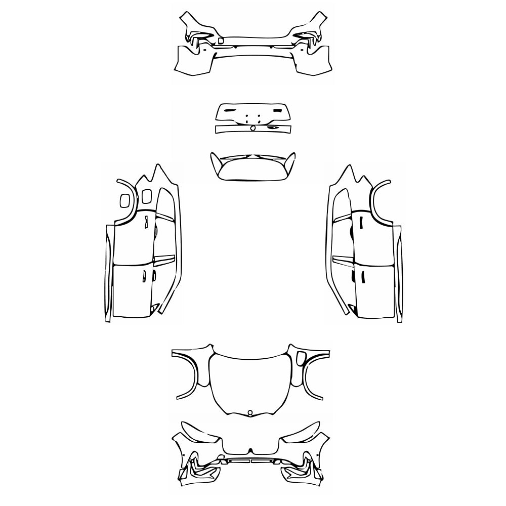 Pre-Cut PPF BMW iX1 Extended Wheelbase xLine 2024 - PPF-Kits