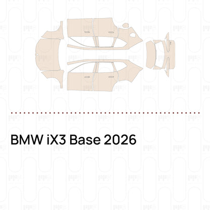 Voorgesneden PPF BMW iX3 Base 2026