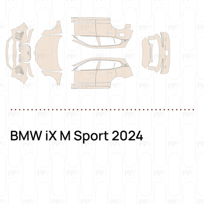 Voorgesneden PPF BMW iX M Sport 2024