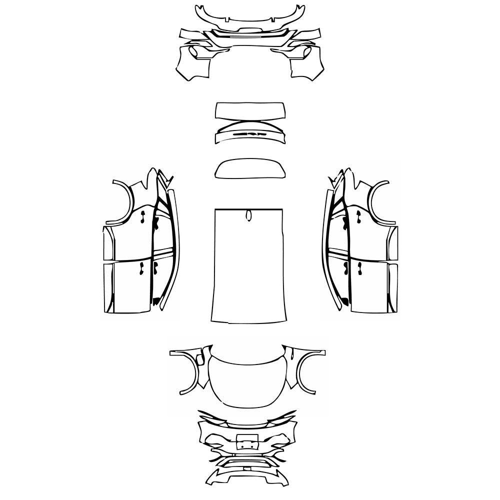 Pre-Cut PPF BYD Atto 3 (EU RHD) 2023 - PPF-Kits