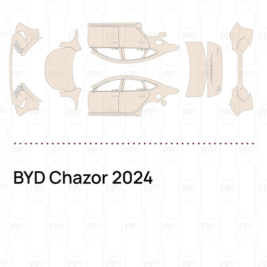 Voorgesneden PPF BYD Chazor 2024