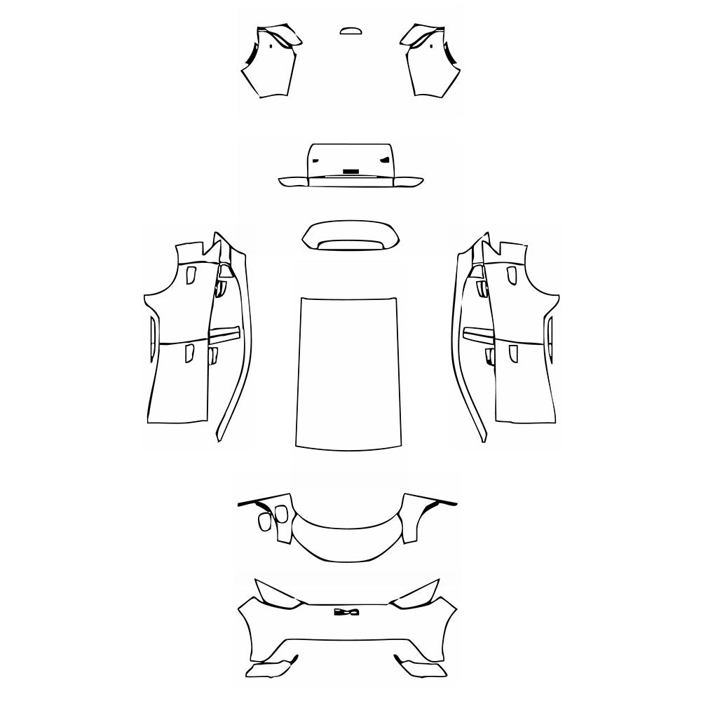 Pre-Cut PPF BYD Dolphin Surf 2025 - PPF-Kits