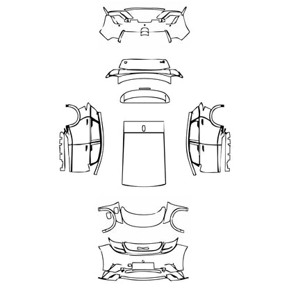 Pre-Cut PPF BYD Dolphin (CN) Flagship 2023 - PPF-Kits
