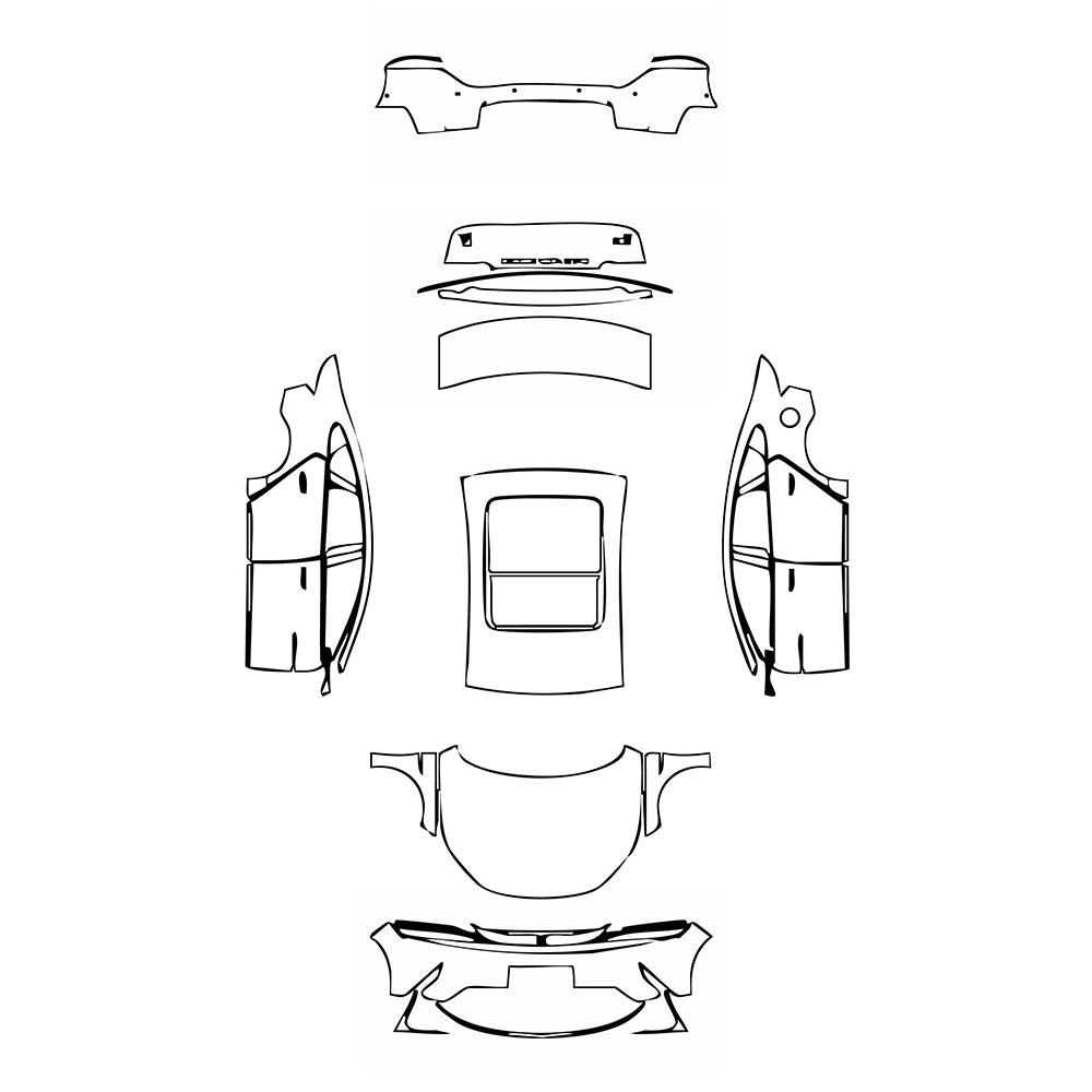 Pre-Cut PPF BYD Han EV 2020 - PPF-Kits
