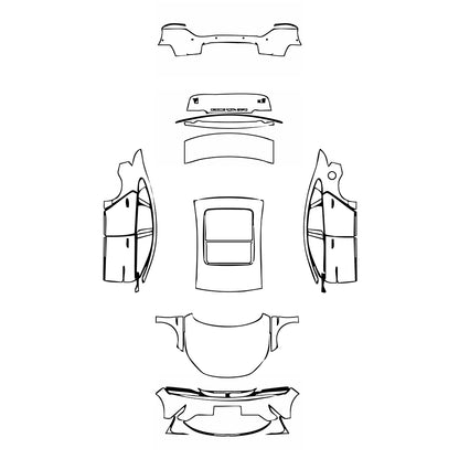 Pre-Cut PPF BYD Han EV 2021 - PPF-Kits