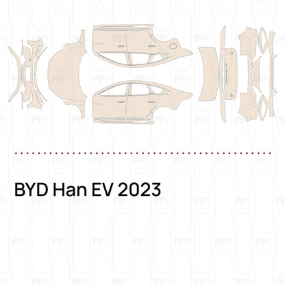 Voorgesneden PPF BYD Han EV 2023