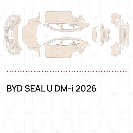 Voorgesneden PPF BYD SEAL U DM-i 2026