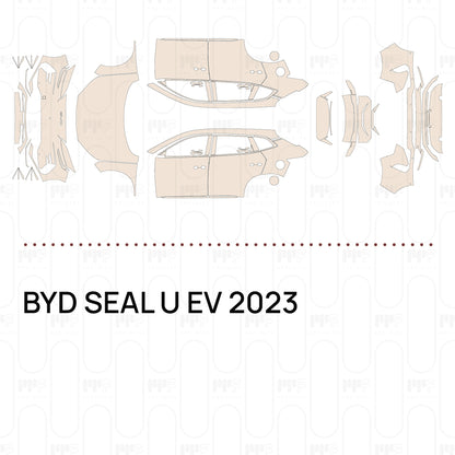 Voorgesneden PPF BYD SEAL U EV 2023