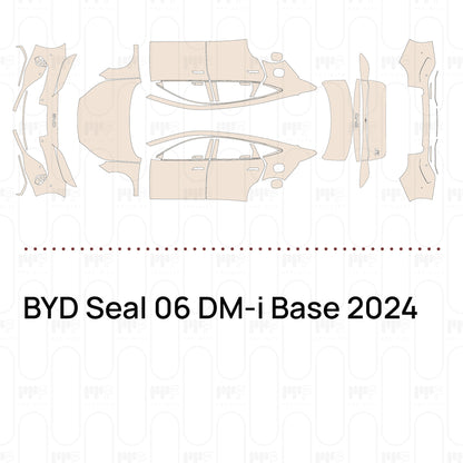 Voorgesneden PPF BYD Seal 06 DM-i Base 2024