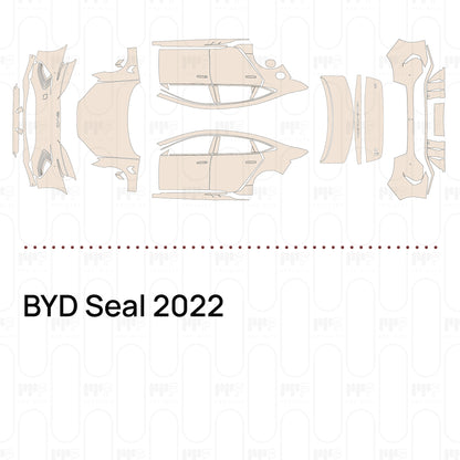Voorgesneden PPF BYD Seal 2022