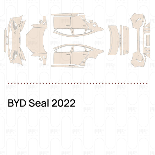 Voorgesneden PPF BYD Seal 2022