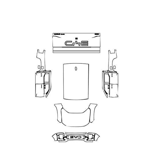 Pre-Cut PPF BYD Shark 2025 - PPF-Kits