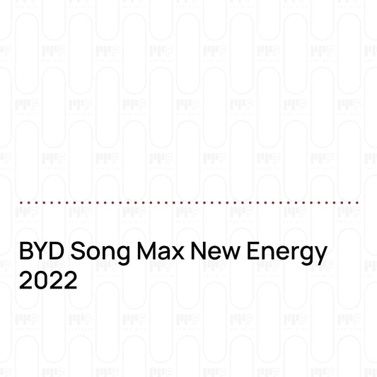 Voorgesneden PPF BYD Song Max New Energy 2022