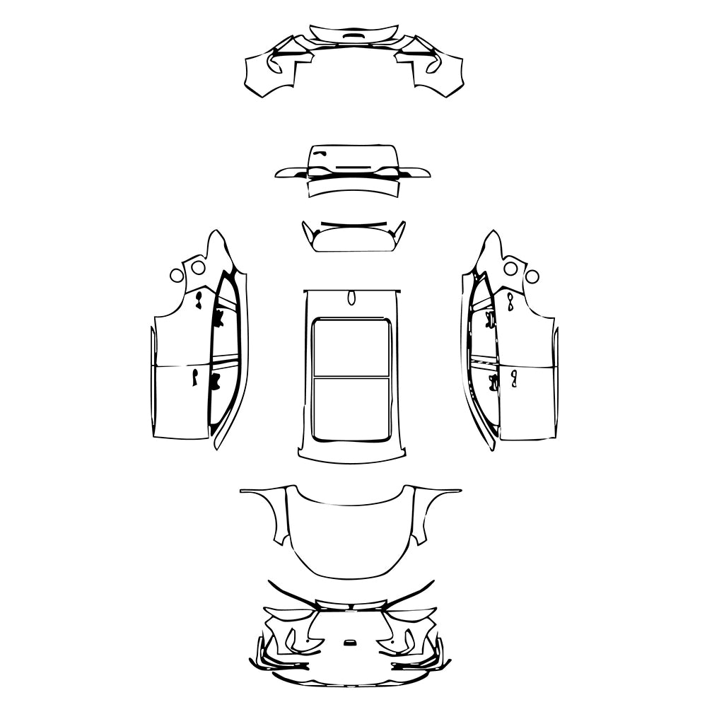 Pre-Cut PPF BYD Song Plus DM-i 2022 - PPF-Kits