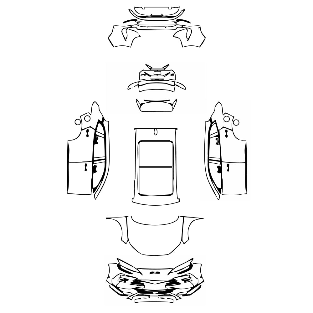 Pre-Cut PPF BYD Song Plus DM-i 2023 - PPF-Kits