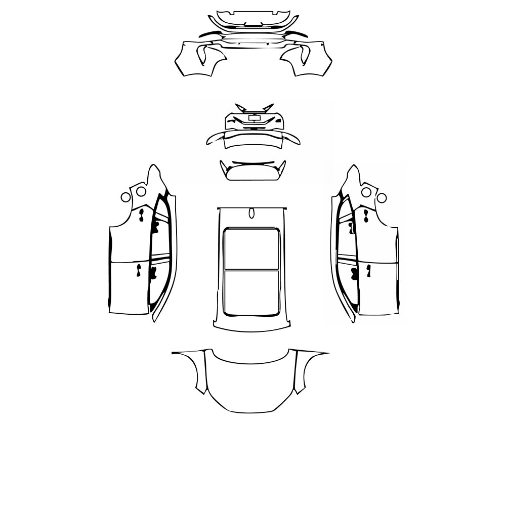 Pre-Cut PPF BYD Song Plus EV 2023 - PPF-Kits