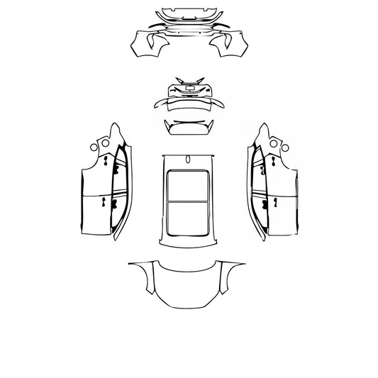 Pre-Cut PPF BYD Song Plus EV 2024 - PPF-Kits