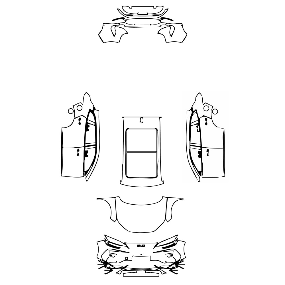 Pre-Cut PPF BYD Song Plus EV 2025 - PPF-Kits