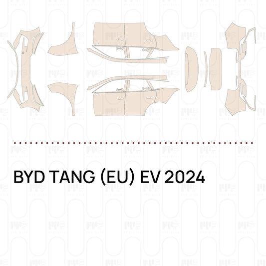 Voorgesneden PPF BYD TANG (EU) EV 2024