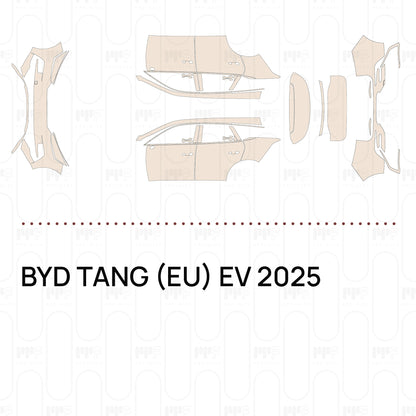 Voorgesneden PPF BYD TANG (EU) EV 2025