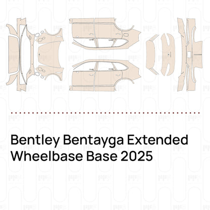 Voorgesneden PPF Bentley Bentayga Extended Wheelbase Base 2025