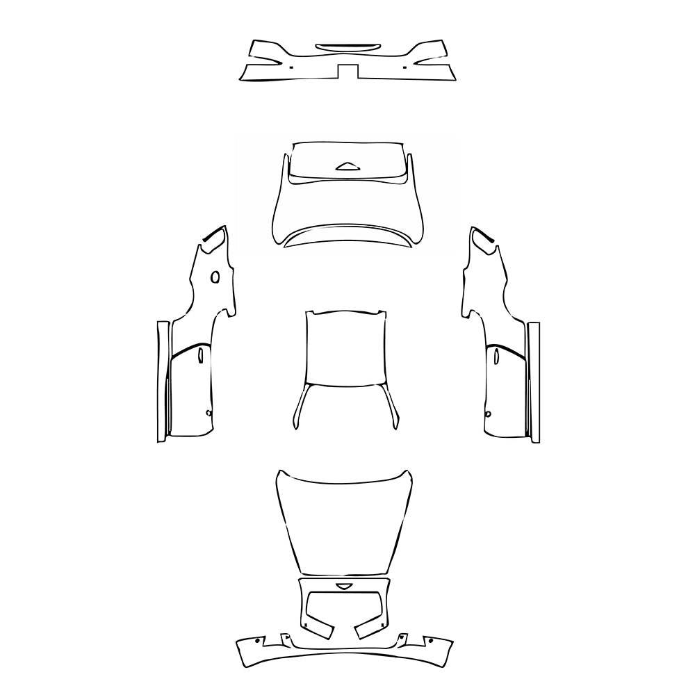 Pre-Cut PPF Bentley Continental GT Coupe 2012 - PPF-Kits