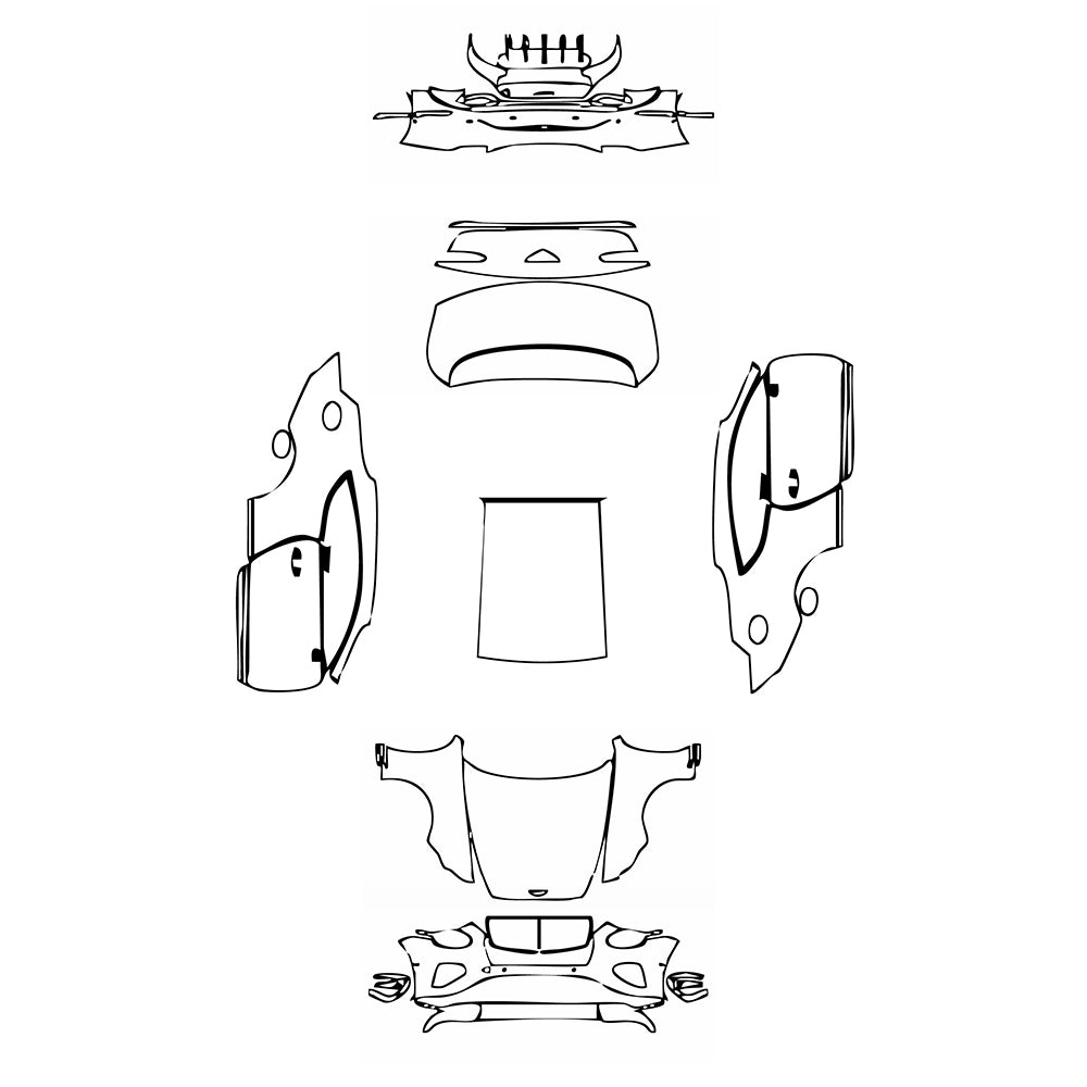 Pre-Cut PPF Bentley Continental GT Speed Coupe 2025 - PPF-Kits