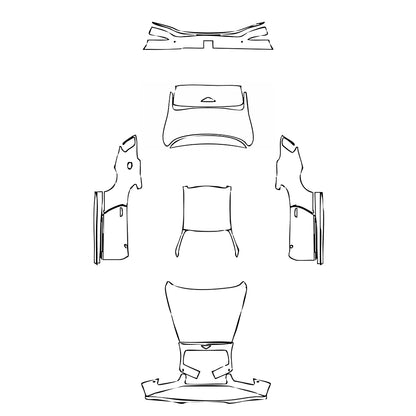 Pre-Cut PPF Bentley Continental GT V8 S Coupe 2013 - PPF-Kits