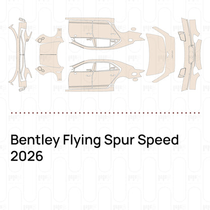 Voorgesneden PPF Bentley Flying Spur Speed 2026