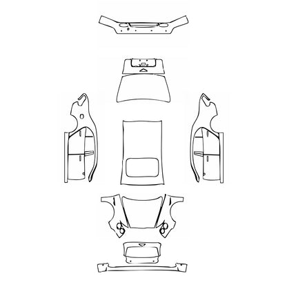 Pre-Cut PPF Bentley Flying Spur V8 2016 - PPF-Kits