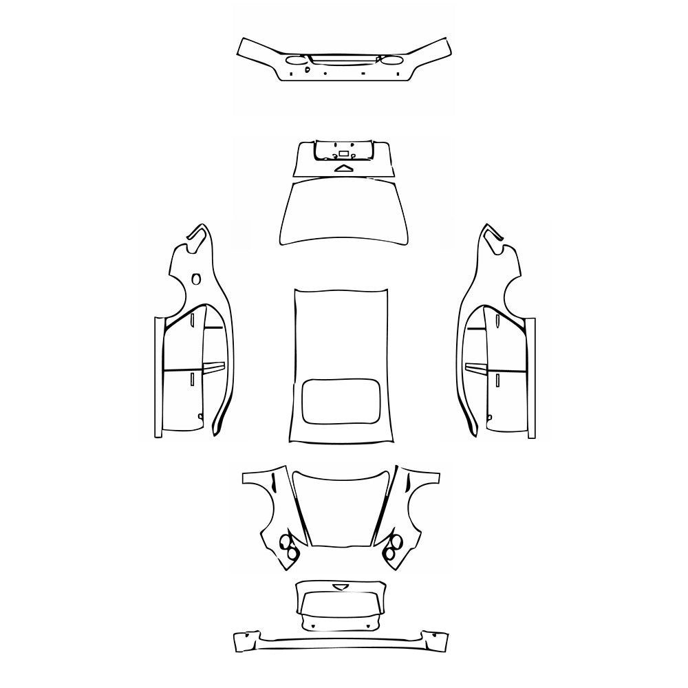 Pre-Cut PPF Bentley Flying Spur V8 2019 - PPF-Kits
