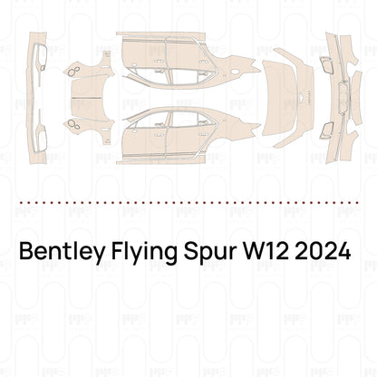 Voorgesneden PPF Bentley Flying Spur W12 2024