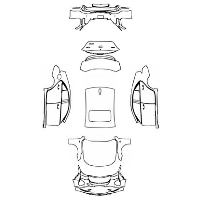 Pre-Cut PPF Cadillac CT4 2022 - PPF-Kits