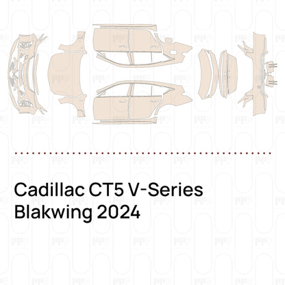 Voorgesneden PPF Cadillac CT5 V-Series Blakwing 2024
