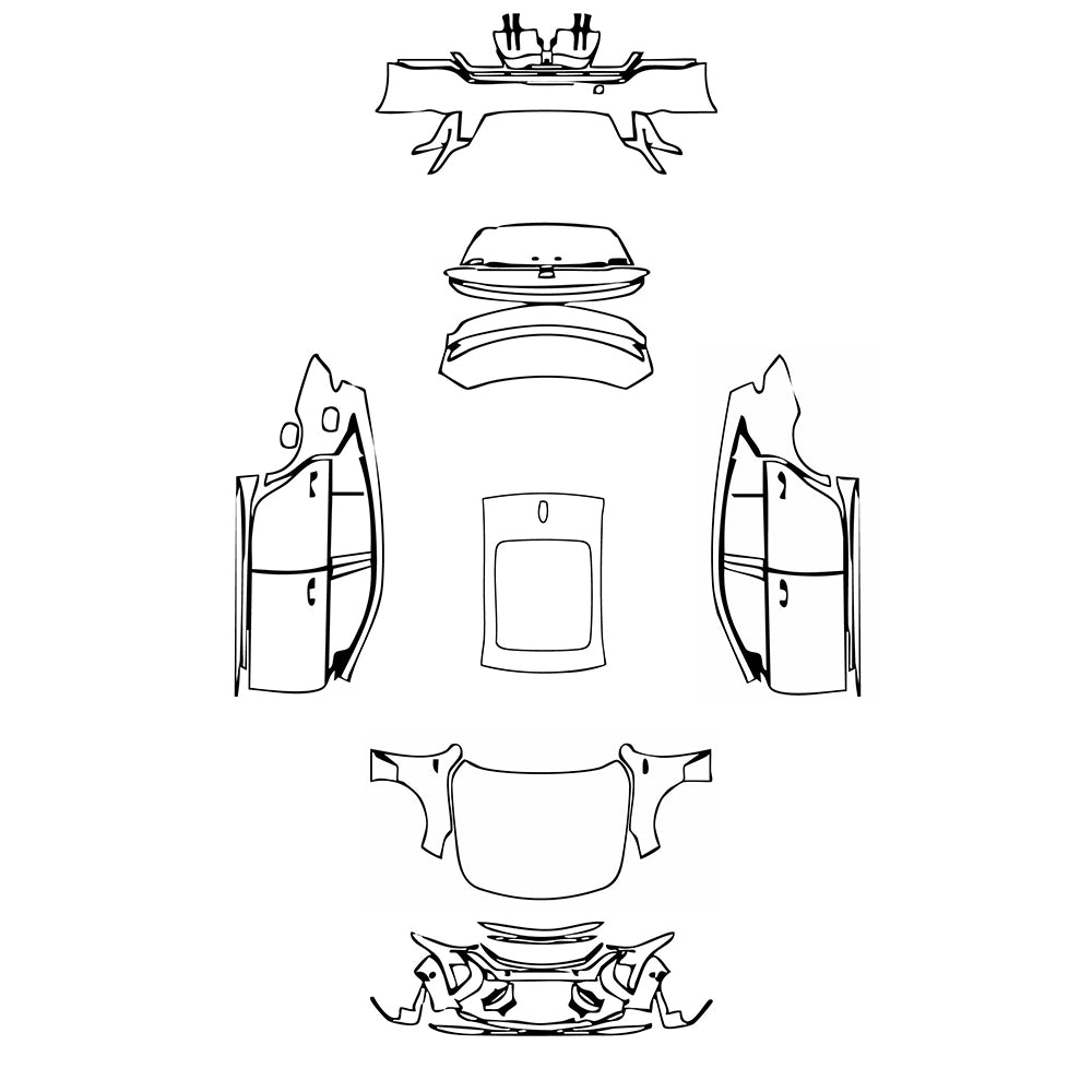Voorgesneden PPF Cadillac CT5 V-Series Blakwing 2025