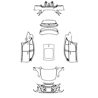 Voorgesneden PPF Cadillac CT5 V-Series Blakwing 2025