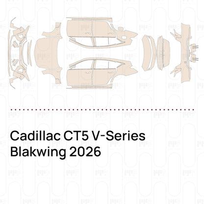 Voorgesneden PPF Cadillac CT5 V-Series Blakwing 2026