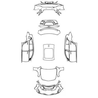 Pre-Cut PPF Cadillac CT5 (CN) Sport 2021 - PPF-Kits